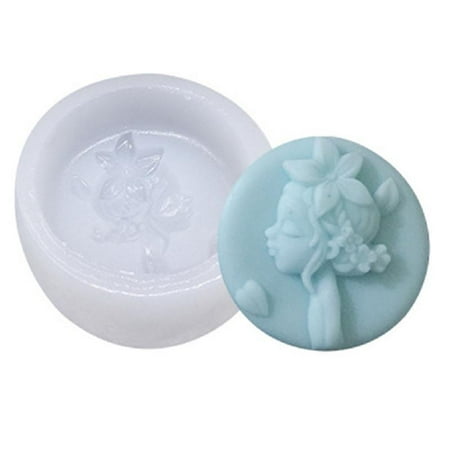 

3D Girl Silicone Mold for Baking Cake Candy Fondant Mould Chocolate Decorating