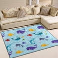 thumbnail image 2 of SKYSONIC Funny Kids Fish in Water Lightweight Carpet Mats Area Soft Rugs Floor Mat Rug Home Decoration for Kids Room Living Room 63 x 48 inches, 2 of 6
