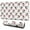 White Cow Face, variant on Long Mouse Pads for Desk,Pink Cow Strawberry Jar Pattern Desk Mats on Top Of Desks, Desk Mouse Pad Extra Large with 3mm Non-Slip Base and Stitched Edge for Gaming,Office,Work,Home 31.5"x11.8"