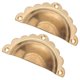 thumbnail image 1 of 2pcs Vintage Antique Drawer Handles for Furniture Easy to Install for Kitchen Cupboard and Wardrobe Doors, 1 of 5
