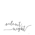 thumbnail image 2 of Lux + Me Designs 20x24 White Modern Wood Framed Museum Art Print Titled - Silent Night, 2 of 4
