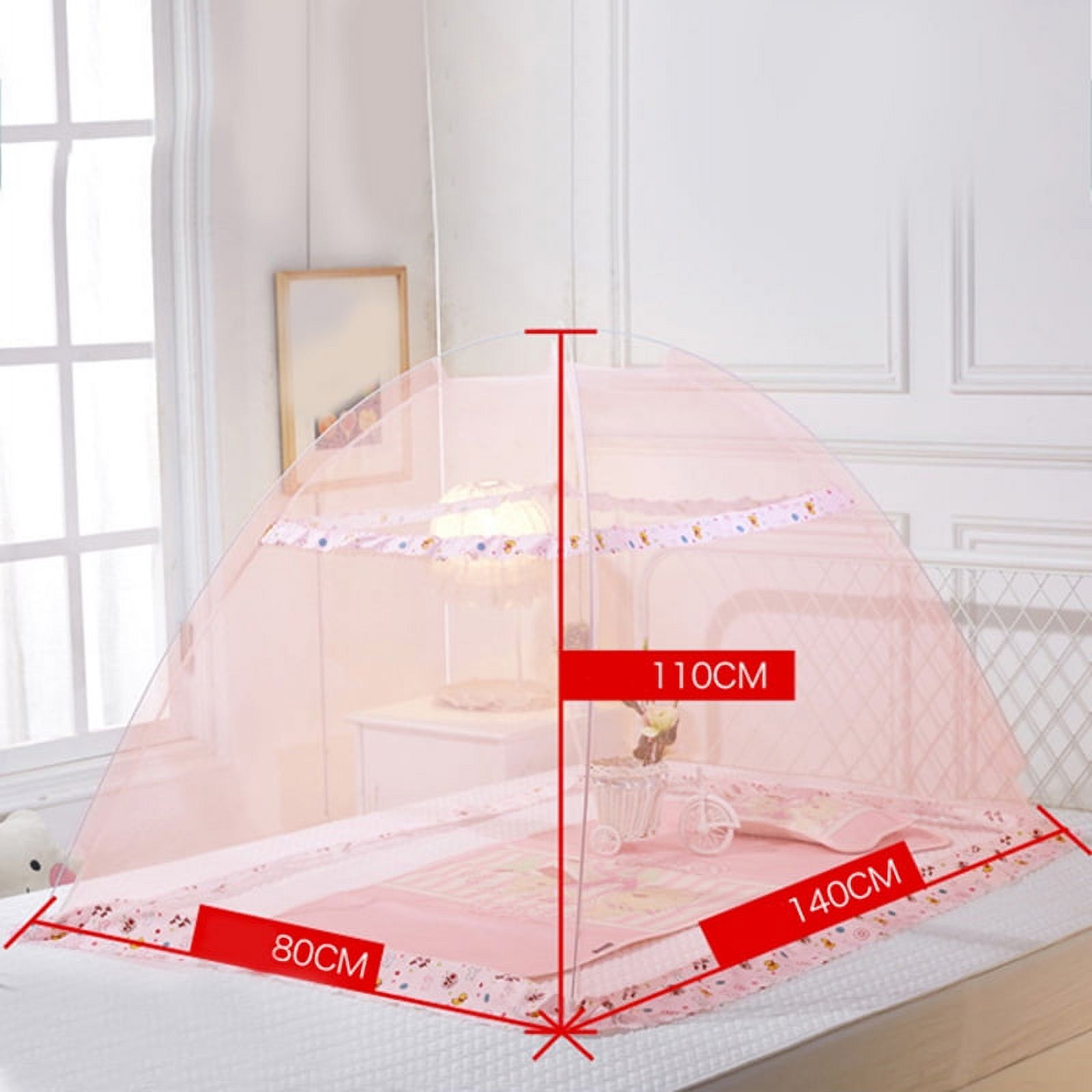 Portable Foldable Mosquito Nets Multifunction Bedroom Baby Kids Bed Nets;Portable Foldable Mosquito Nets Multifunction Bedroom Baby Kids Bed Nets - image 2 of 9