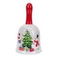 thumbnail image 1 of MasteelfCA 1Pc Ceramic Hand Bell Festival Shaking Bell Christmas Hand Bells for Party, 1 of 7