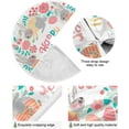 thumbnail image 2 of FMSHPON Happy Easter CardCute Bunnies Xmas Christmas Tree Skirt Stand Mat for Holiday Party Decoration Indoor Outdoor 48 inches, 2 of 6
