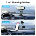 thumbnail image 2 of EEEkit Car Phone Holder, Universal Long Arm Phone Mount Cradle for Windshield Dashboard, Car Suction Cup Phone Mount Compatible with iPhone 13 Mini Pro Max 12 11 Pro Max XS XR, Galaxy Note 20 S20, 2 of 9