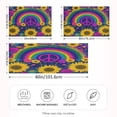 thumbnail image 3 of Satin Pillowcase Home Luxury Envelope Pillowcases Soft And Smooth Colorful Hippie Designs, 3 of 6