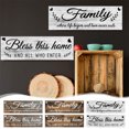 thumbnail image 1 of Xihbxyly Letrero de Madera para Pared, Decoración Rústica de Granja, Elegante Letrero de Madera, Decoración Versátil para Cocina y Sala de Estar, Ambiente Personalizado para El Hogar, 30 X 10 X 0,5 C, 1 of 6