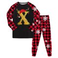 thumbnail image 1 of Huesdet Ensemble pour Garçons et Filles Pantalon Long Manches Longues Col Rond Imprimé 3D (7-8 Ans, Jaune), 1 of 4