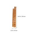 thumbnail image 4 of Rectangular Test Tube Holder Rack For Laboratory And Home Use 35.6X6.4X9Cm Chocolate Corrosion Resistant 1Pcs, 4 of 4