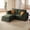 Green, variant on CHIC HOUSE 125.6" Modular U-Shaped Sofa Set with Storage Ottoman, Removable Washable Slipcover, Waterproof & Pet-Scratch-Resistant, Cloud Dual-Layer Cushions, 6-Seater Couch for Living Room, Gray
