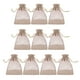 thumbnail image 2 of 10 bolsas de almacenamiento con ventana transparente, pequeñas bolsas organizadoras para guardar joyas, bolsas con cordón., 2 of 7