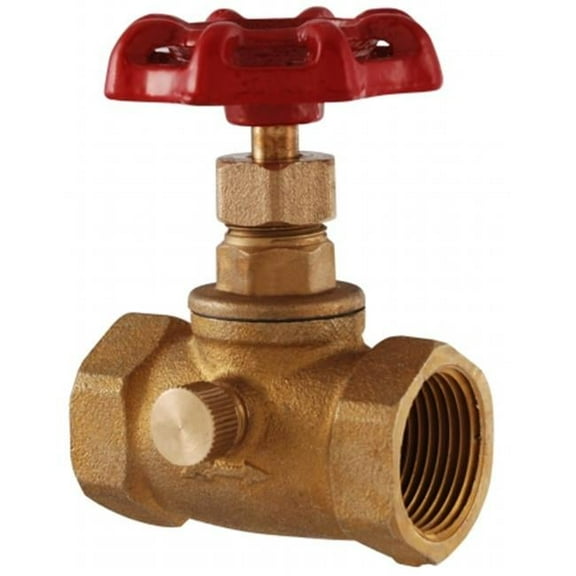 Ldr .75in. IPS Low Lead Stop & Waste Valve  022-5304