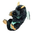 thumbnail image 2 of Douglas Toys Plush Navy Dragon Lil' Handful Stuffed Animal, 6", 2 of 3