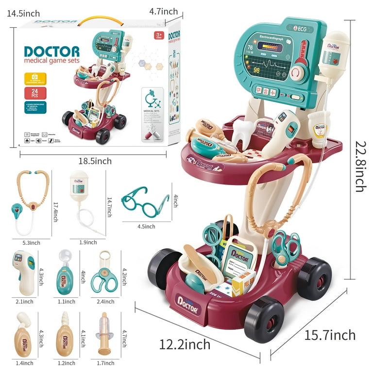 Doctor play best sale set walmart