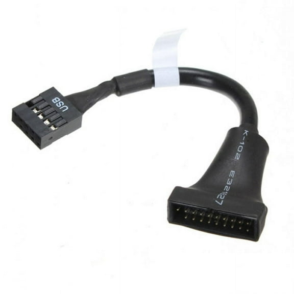 Chenyang CY USB 2.0 9Pin Motherboard Housing Male to USB 3.0 20pin Header Device Female Cable Cable