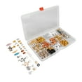 thumbnail image 1 of Bijoux Dreadlocks, 200 Pcs Perles de Cheveux Dreadlocks Perles de Cheveux Bijoux Dreadlocks Compacts et Légers, 1 of 8