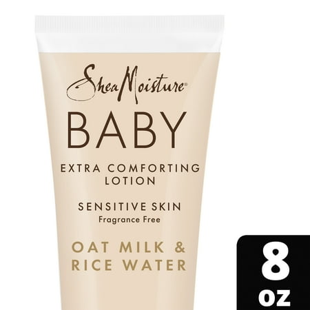 UPC: 0764302015765 | SheaMoisture Baby Lotion Oat Milk & Rice Water for Sensitive Skin with Shea Butter and Sunflower Seed Oil 8 oz