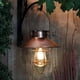 thumbnail image 1 of Linterna solar colgante al aire libre, linterna de metal vintage con luces LED cálidas para jardín, patio, árbol, iluminación solar de paisaje, cobre vintage, 1 of 4