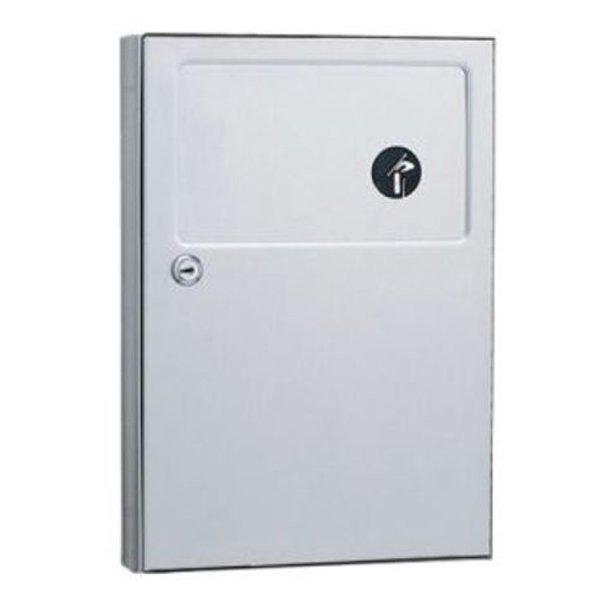 Bobrick B254 Classicseries Recessed Sanitary Napkin Disposal Unit