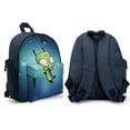 thumbnail image 4 of Invader Zim Backpack Lightweight School Bags Bookbag Travel Hiking Camping Daypack, 4 of 6