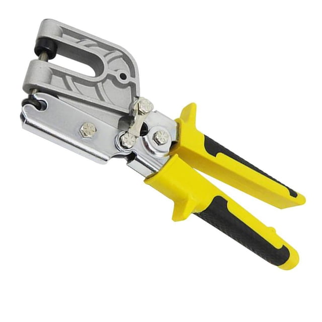 Speravity 245 mm de longitud de acero ligero Keel Forcep Crimper Herramienta de mano de bloqueo de punzón fijo Artesanía