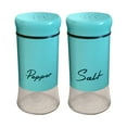 thumbnail image 2 of Vadktai Salt and Pepper Shakers Set, 5 Ounce Salt and Pepper Dispenser with Glass Bottom, Cute Salt and Pepper Shakers for Modern Home Kitchen Decor, Easy Filling, 2 of 5