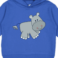 thumbnail image 3 of Inktastic Cute Smiling Baby Hippo Toddler Hoodie, 3 of 4