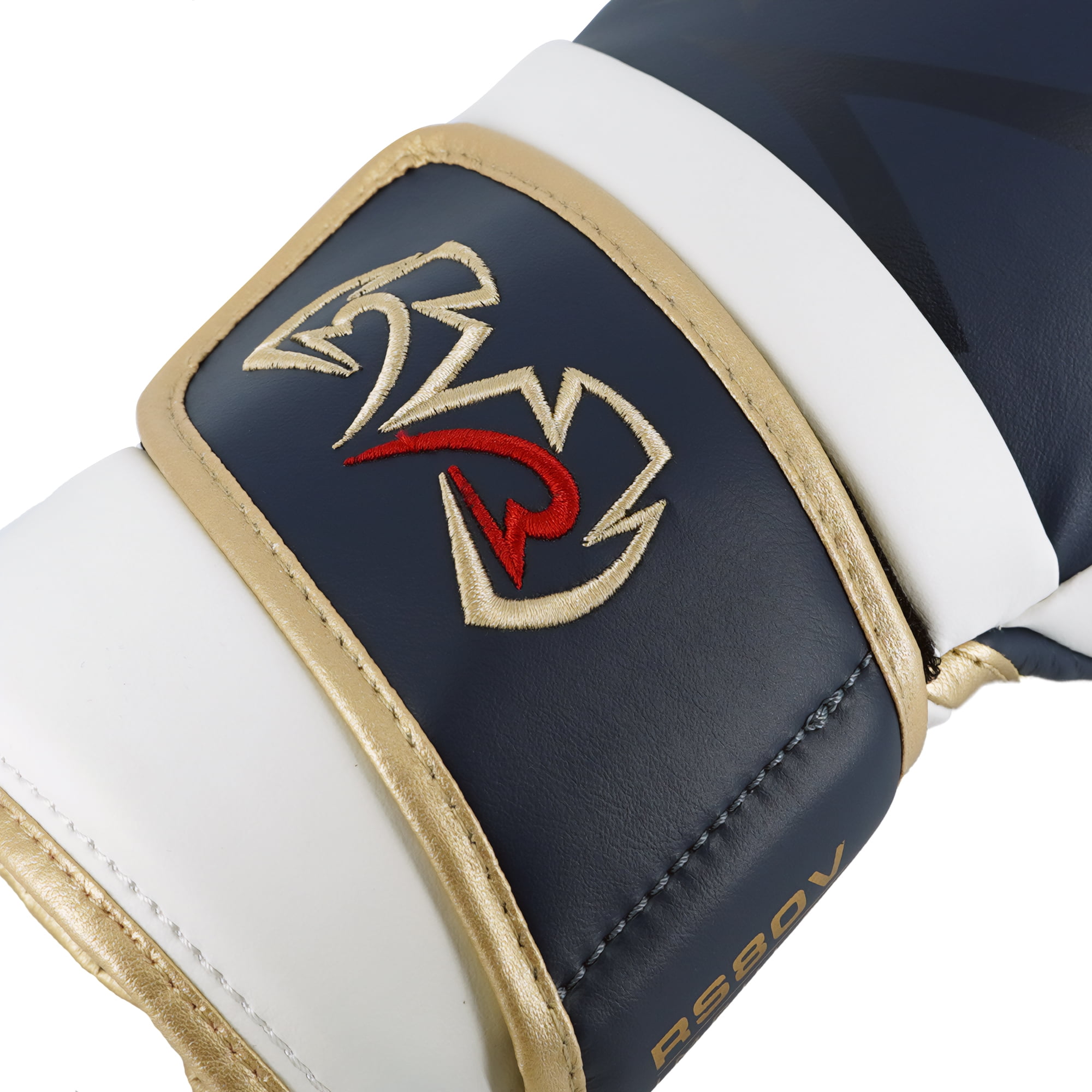 RIVAL Boxing RS80V Impulse Hook and Loop Sparring Gloves - 18 oz. - Navy