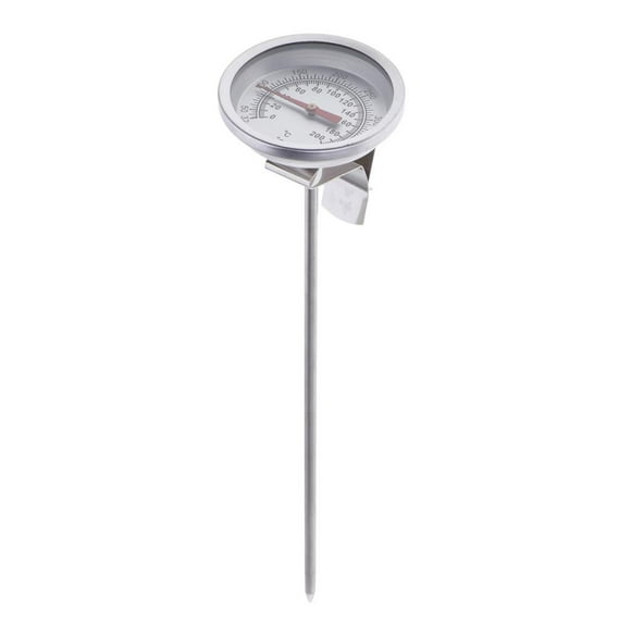 Termómetro para de 2 pulgadas, medidor de temperatura de parrilla para ahumador de de material acero, 32-400 degreeF