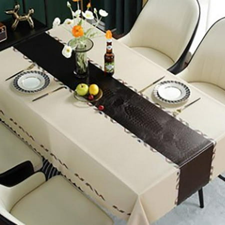 

Tablecloth Washable Table Cover for Party Kitchen Wedding Tabletop Decoration