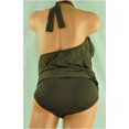 thumbnail image 2 of 2Bamboo Tankini sólido de 2 piezas para mujer, marrón, extragrande 2Bamboo Tankini, 2 of 2