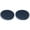 Navy, variant on 2PC Round Chair Cushions for Dining Chairs, Non- Soft Thickened Seat Cushion Pad for Circle Stool Chairs, Decorative Foam Breathable Comfort for Office Patio,14x2 Inch