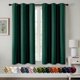 thumbnail image 1 of Cortinas MIULEE con aislamiento térmico Hunter Green 102 x 114 cm, 1 of 8