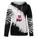 thumbnail image 1 of Sudaderas Navideñas de Cuello Redondo Para Mujer, Blusa de Manga Larga Con Estampado Navideño Informal A La Moda, Jersey de Bolsillo, Sudaderas Con Capucha, Tops Odeerbi  ODB199115, 1 of 5