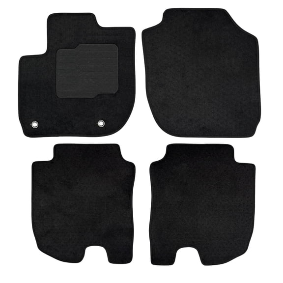 Custom Fit Carpet Floor Mats for 2016 to 2022 Honda HR-V / 2015 to 2020 Honda Fit - ecoMats