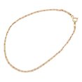 thumbnail image 3 of Pulsera Valentino De 14 Quilates En 18 Cm Calibre 1.4mm, 3 of 4