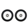 thumbnail image 2 of 2 Piezas de Ruedas para Scooters Ruedas Rápidas Ruedas de Carro - 100mm - Blanco Sunnimix Ruedas de patines, 2 of 8