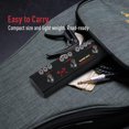 thumbnail image 3 of Pedal de Guitarra SONICAKE Negro HiGain Distorsión Impulso Coro Retardo con Adaptador, 3 of 7