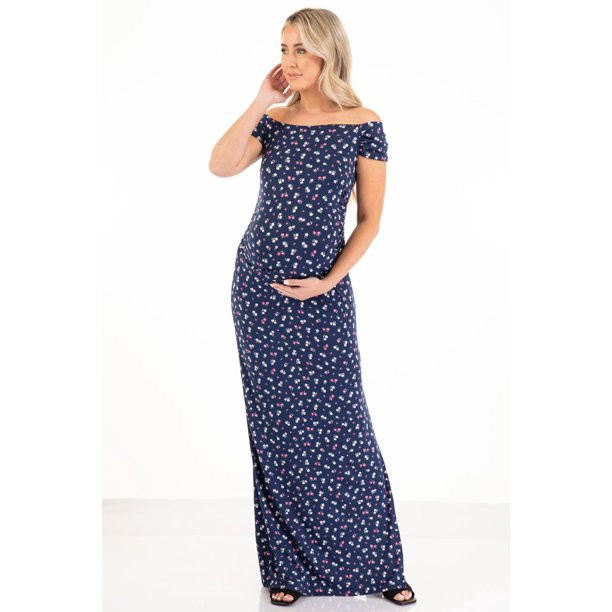 Short Sleeve BodyCon Maternity Dress