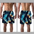thumbnail image 3 of luoweisi Men's Beach Shorts Quick Dry Swim Trunks with Mesh Lining Butterfly XL, 3 of 5