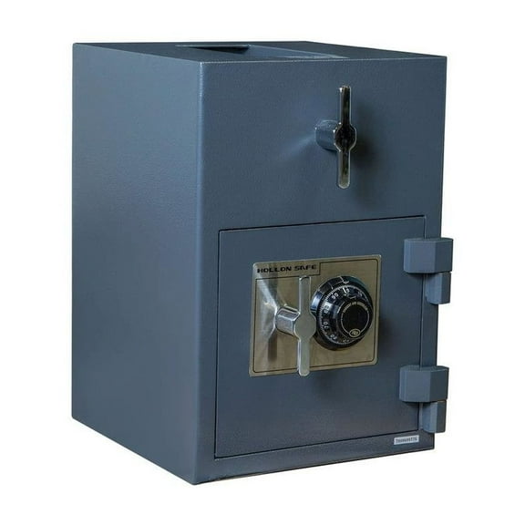 Rotary Hopper Depository Safe - Gray