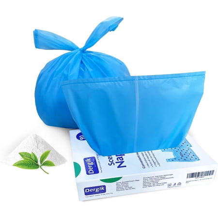Personal Care Sanitary Disposal Bags (90 counts) Scented | for Sanitary Tampons Pads Liners Wipes Women Period Disposal | No Mess Odor-Reducing Hygiene Bags Blue Personal Care Sanitary Disposal Bags (90 counts) Scented | for Sanitary Tampons Pads Liners Wipes Women Period Disposal | No Mess Odor-Reducing Hygiene Bags Blue