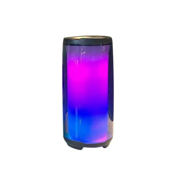 TG325 Portable Wireless Speaker Stereo Sound Speaker With Dynamic Melody Lights Speaker Portable Outdoor Party Speaker Amplifier Subwoofer For Home Apartment Outdoor Travelling black