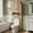 Nature 2-8.4"D x 23.7"W x 71.5"H, variant on HMstone Over The Toilet Storage Cabinet, 23.7’’W Bathroom Storage Shelf Organizer with Doors, Freestanding Above The Toilet Storage Cabinet with Adjustable Shelf for Bathroom, Natural