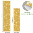 thumbnail image 3 of 33"x9" Skateboard Grip Tape Protector Sheets Nonslip Protection Griptape Sheet for Outdoor Sports Honey Jars and Bees Pattern, 3 of 7