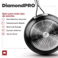 thumbnail image 2 of Sartén Ultrachef Antiadherente Diamond Pro 28cm Mango de acero inoxidable Libre de PFOA, 2 of 7