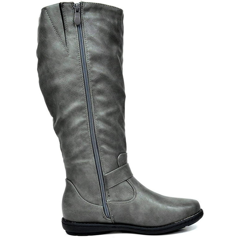 Ladies grey boots size clearance 5