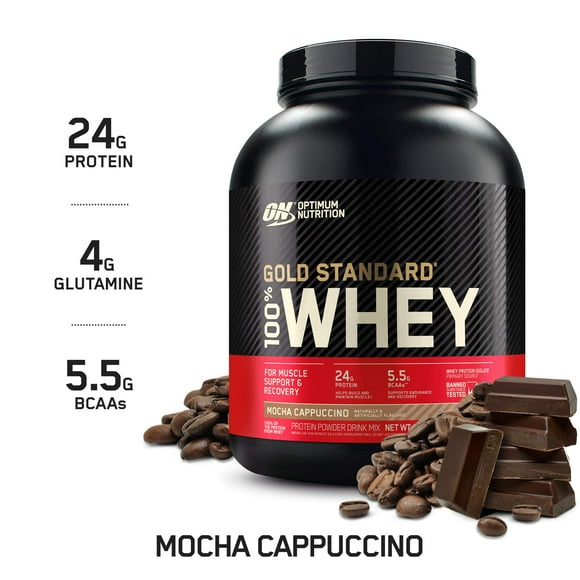 GOLD STANDARD %100 WHEY MOCHA CAPPCCINO OPTIMUM NUTRITION GOLS STANDARD %1OO WHEY MOCHA CAPPUCCINO