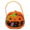 thumbnail image 1 of Halloween Candy Bag Non Woven Pumpkin Bag Halloween Props Candy Bag, 1 of 9