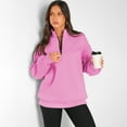 thumbnail image 7 of SUNBS Womens Oversized Sweatshirts Half Zip Pullover Fall Fashion Hoodies Long Sleeve Shirts Clothes, 7 of 7